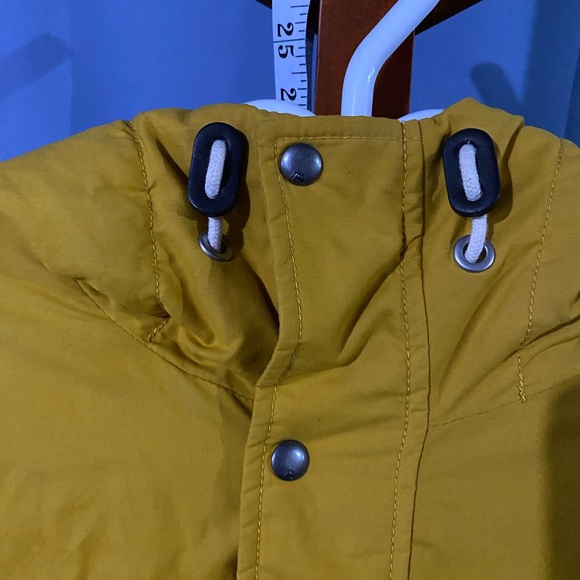 Quiksilver Jacket Long Bay - Yellow Sz-S Men’s - Picture 4 of 8